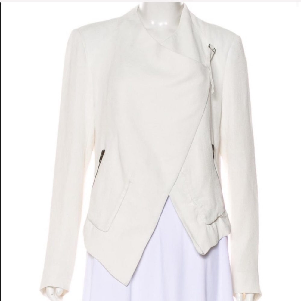 Helmut Lang white jacket